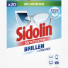 Sidolin Brillenputztucher Streifenfrei, 20 х 3stk Салфетки для очков, 20 шт x 3 упаковки