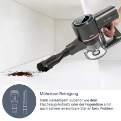 KLAMER KLAMER Akku-Hand-und Stielstaubsauger KLAMER Akku-Staubsauger, 420 Watt Kabelloser, Flexibler Handstaubsaug…  Беспроводной ручной и стержневой пылесос KLAMER Беспроводной пылесос KLAMER, беспроводной, гибкий ручной пылесос мощностью 420 Вт…