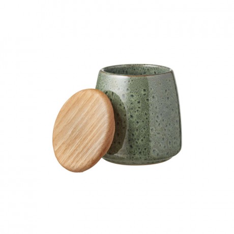 Bitz Bitz Gastro green Vorratsdose mit Deckel h: 12 cm / d: 9 cm Зеленая банка для хранения Bitz Gastro с крышкой В: 12 см / Г: 9 см