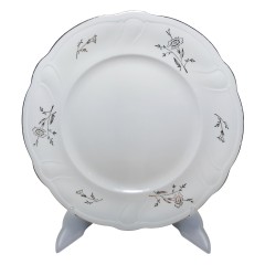 Hutschenreuther Хутченройтер Коллекционная фарфоровая тарелка с позолотой 26см