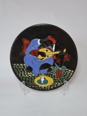 Les Ceramiques Коллекционная тарелка &quot;Мандола&quot;, 24см, Тунис 1950г.