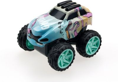 eXost Shox Mega Stunt Pack Friction Car Deluxe Spielset Shox Mega Stunt Pack Friction Car Deluxe Play Set