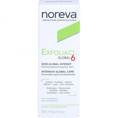noreva Exfoliac Global 6 Intensivpflege Creme Exfoliac Global 6 Крем для интенсивного ухода