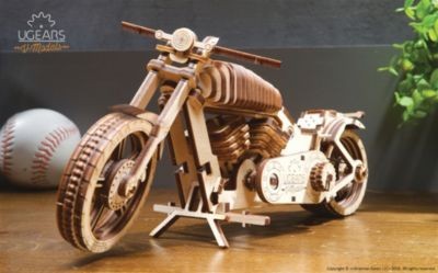 UGEARS Modellbausatz MOTORRAD VM-02 Модельный комплект МОТОЦИКЛ VM-02