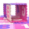 Pink Papaya Puzzlematte mit Zahlen und Buchstaben Kids Zone Коврик-пазл с цифрами и буквами Kids Zone