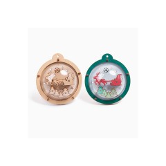 Syntek Hangende Kinderdekorationen zum Selbermachen Selbstgemachter Weihnachtsschmuck fur Kinder Подвесные детские украшения своими руками Самодельные новогодние украшения для детей