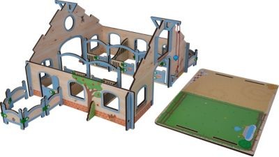 Eichhorn Pferdestall Holz Древесина для конюшни