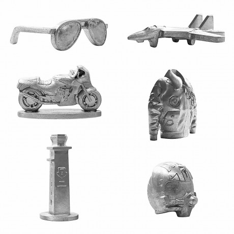 Winning Moves Monopoly Top Gun Deutsch\/Franzosisch Монополия Top Gun немецкий/французский