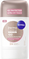 NIVEA Derma Control Clinical Ultra Dry Touch Deo Stick, 50 ml, Нивеа Дезодорант антиперспирант стик, 2x гиалурон и витамин C, 100ч защита, ультра сухость, 50 мл