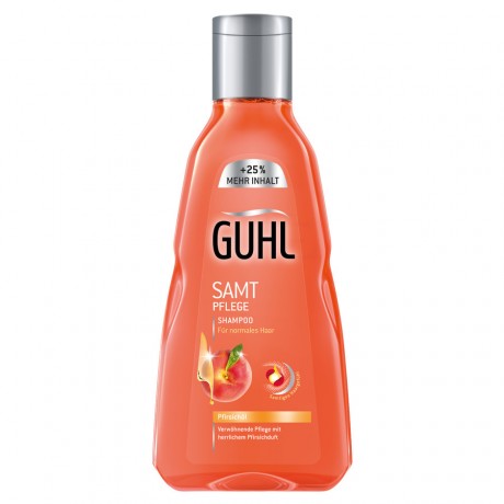 Guhl Шампунь для волос Samt Pflege Pfirsichol
