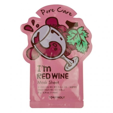 Tonymoly I?m Red Wine Mask Sheet Тканевая маска I?m Red Wine