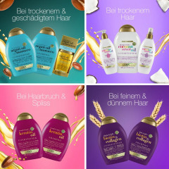 Ogx Coconut Miracle Oil Flexible Hold Hairspray Лак для волос с эластичной фиксацией кокосового масла Miracle Oil