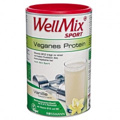 WellMix Veganes Protein Протеин mit Vanille-Geschmack