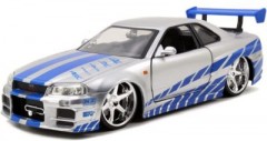 Jada Fast Furious 2002 Nissan Skyline 1:24 Форсаж 2002 Nissan Skyline 1:24