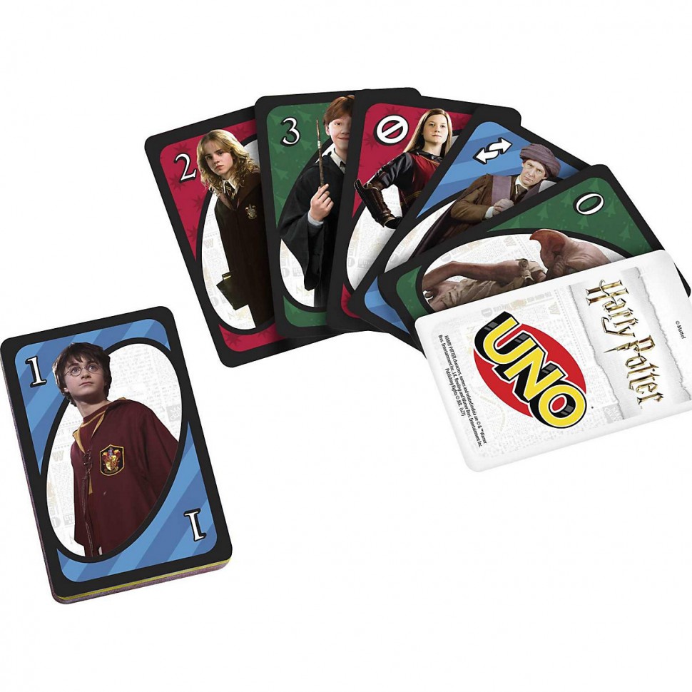 Купить Mattel Mattel Games UNO Harry Potter Mattel Games UNO Гарри Поттер в  интернет-магазине Diskontshop.eu Германия всего за 1 368 руб. в