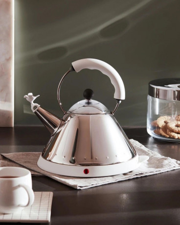 Alessi Alessi Wasserkocher MG32 W, weiss Чайник Alessi MG32 W, белый