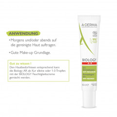 A-DERMA Biology Anti-Rotungspflege dermatologisch Биология Уход против покраснений дерматологический
