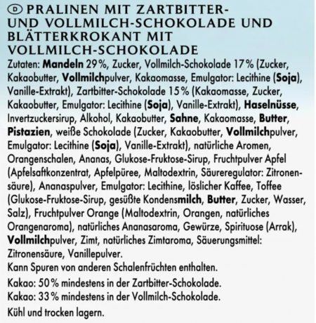 Niederegger Adventskalender Weihnachtsmann 500g, Адвент-календарь 2025 «Санта-Клаус» с начинкой из марципана, пралине и нуги, 39 сладких сюрприза, 45 см × 33 см, 500 грамм