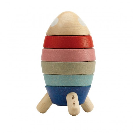 PLANTOYS Learning Stapelrakete Orchard Steckspielzeug Обучающая игрушка с подключаемым модулем &quot;Ракетный сад&quot;