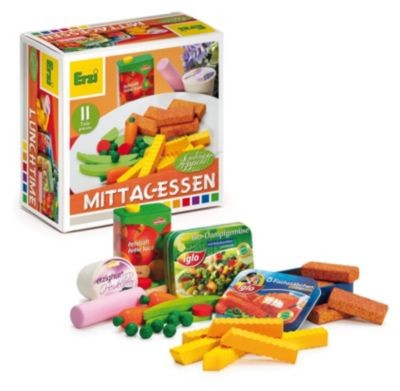 ERZI Spiellebensmittel Sortierung Mittagessen Обед по сортировке еды из игры