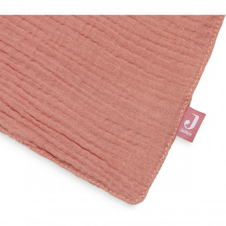 jollein Schmusetuch bunny ears rosewood Одеяло с кроличьими ушками из розового дерева