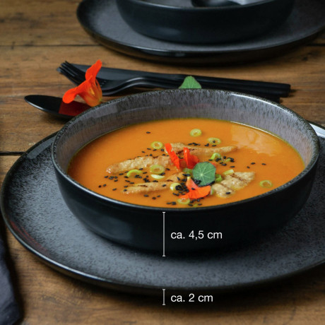 Moritz & Moritz Moritz & Moritz Tafelservice Anthrazit 12-tlg. Digital anthrazit Обеденный сервиз Moritz & Moritz антрацит, 12 предм. Цифровой