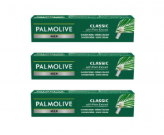 Palmolive Питательный крем для Бритья для Мужчин с Пальмовым Маслом, 3x100 мл 