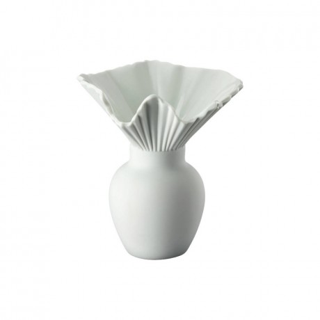 Rosenthal Rosenthal Miniaturvasen - Coloured Edition Vase Falda Sea Salt h: 10 cm Rosenthal Miniature Vases - Colored Edition Ваза Falda Sea Salt h: 10 см