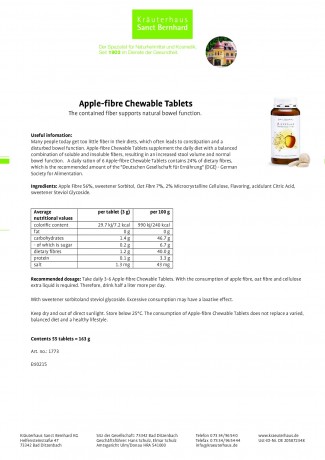 Krauterhaus Sanct Bernhardt Redukta-PLUS Slim Diet · 3-Piece Treatment PackTomato, Chocolate, Strawberry + 1x Apple-fibre Chewable Tablets3-Piece Treatment Pack Tomato, Chocolate, Strawberry + 1x Apple-fibre Chewable Tablets