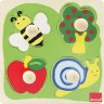 Goula GOULA Holzpuzzle- 4 Teile- Biene Деревянный пазл GOULA