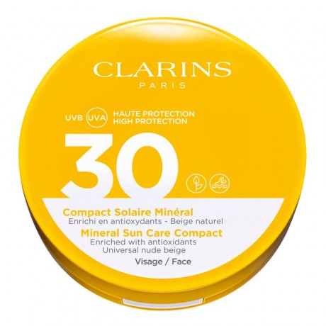 Clarins Compact Solaire Mineral Visage LSF 30 Compact Solaire Mineral Visage SPF 30