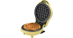 Bestron Bestron Mini-Waffelautomat AMW500V, Waffeleisen gelb, 550 Watt  gelb Мини-вафельница Bestron AMW500V, вафельница желтая, 550 Вт