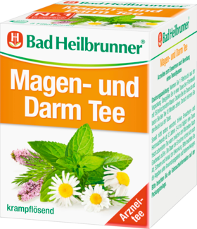 Bad Heilbrunner Желудочно-кишечный Чай, 8 x 1,75 g, 14 г