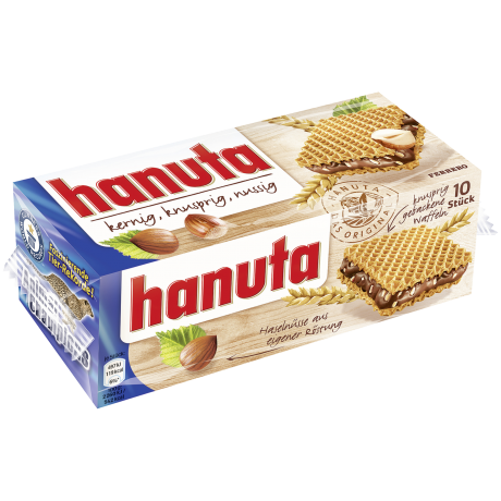 Вафли Hanuta 10 шт. 220г