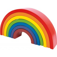 Small Foot Holzbausteine Grosser Regenbogen Деревянные строительные блоки Большая радуга
