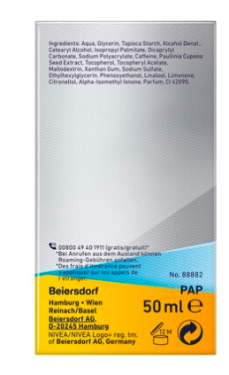 Nivea Active Energy Gesichtspflege Gel Активный энергетический гель для лица 50мл