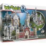 Wrebbit Wrebbit 3D Puzzle 890 Teile Schloss Neuschwanstein Пазл Wrebbit 3D 890 деталей Замок Нойшванштайн