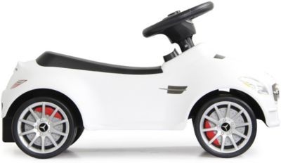Jamara Rutscher Mercedes SLK55AMG weiss Райдер Mercedes SLK55AMG белый
