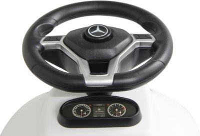 Jamara Rutscher Mercedes SLK55AMG weiss Райдер Mercedes SLK55AMG белый