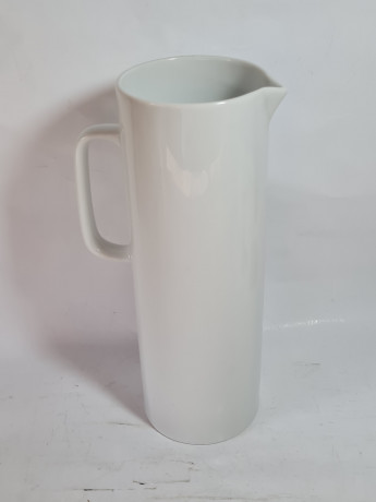 Кувшин со стаканами (5 шт.) Thomas с изображениями ретро автомобилей, фарфор, Германия, 1960-70гг.