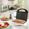 Bestron Bestron Waffeleisen ASW401P rosa, 700 Watt  rosa Вафельница Bestron ASW401P розовая, 700 Вт