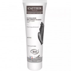 Cattier Schwarze Heilerde Maske  Маска из черной целебной глины