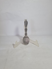 Ложка винтажная Frieling-Zinn, олово, 19.5 см, Германия, 1970-80гг.