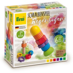 ERZI Schraubenspiel Regenbogen винт игра радуга
