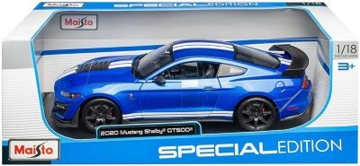 Maisto Modellauto Mustang Shelby GT500 20 (blau Модель автомобиля Mustang Shelby GT500 20 (синий
