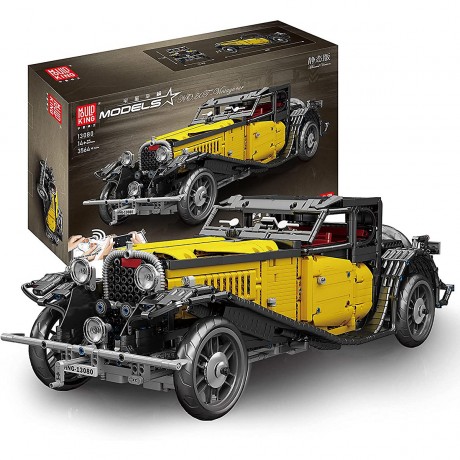 MOULD KING Klemmbausteineset Oldtimer Набор зажимных блоков для старинных автомобилей