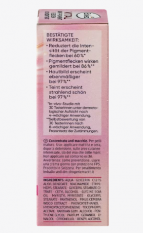 Balea Anti Pigmentflecken Konzentrat Vital, 20 ml  Балеа Концентрат против пигментных пятен Витал, 20 мл