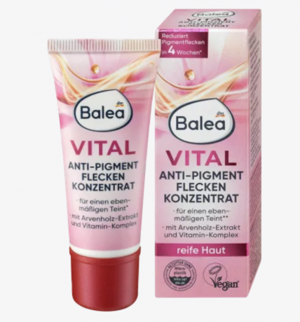 Balea Anti Pigmentflecken Konzentrat Vital, 20 ml  Балеа Концентрат против пигментных пятен Витал, 20 мл