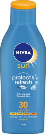 NIVEA SUN Крем для загара Protect и Refresh LSF 20, 200 мл