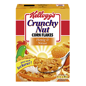 Kellogg's Кукурузные хлопья Crunchy Nut 600г